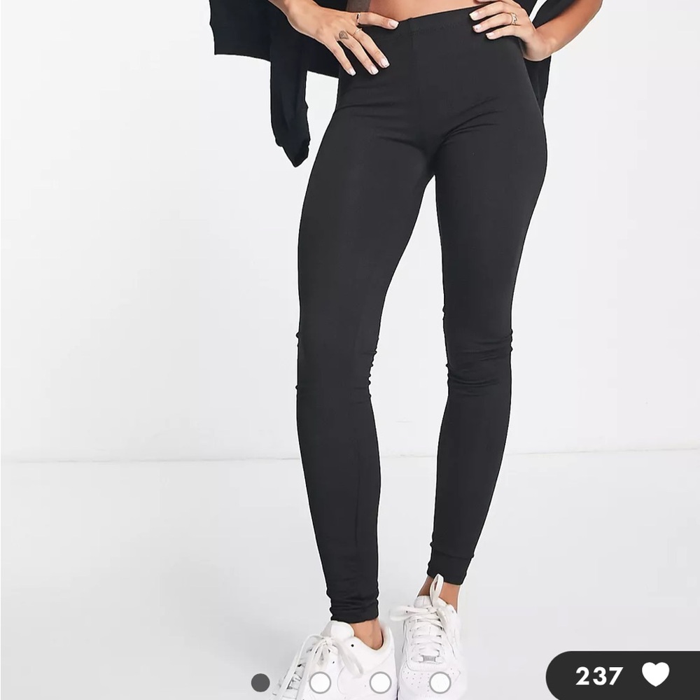 Brave Soul south high rise leggings in black